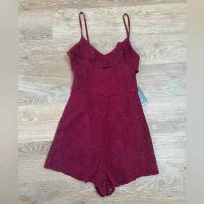 burgundy dress ideas Burgundy Red Lace Front Mohair Knit Newborn Romper, Beige