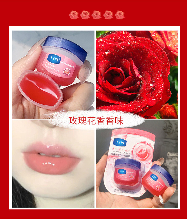 6PC Lip Balm Moisturizing Lipstick Base Makeup Natural Petroleum Jelly
