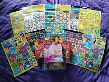 Over 2,700 Assorted Stickers Assortment Lot Reward Teacher Teaching SHIPS FAST