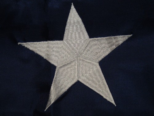 12x18 Embroidered Sewn Bonnie Blue Star 220D-S Premium Nylon Flag 12"x18" - Picture 2 of 3