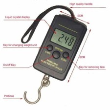 Báscula de equipaje colgante digital, báscula de equipaje portátil de mano, 88 libras