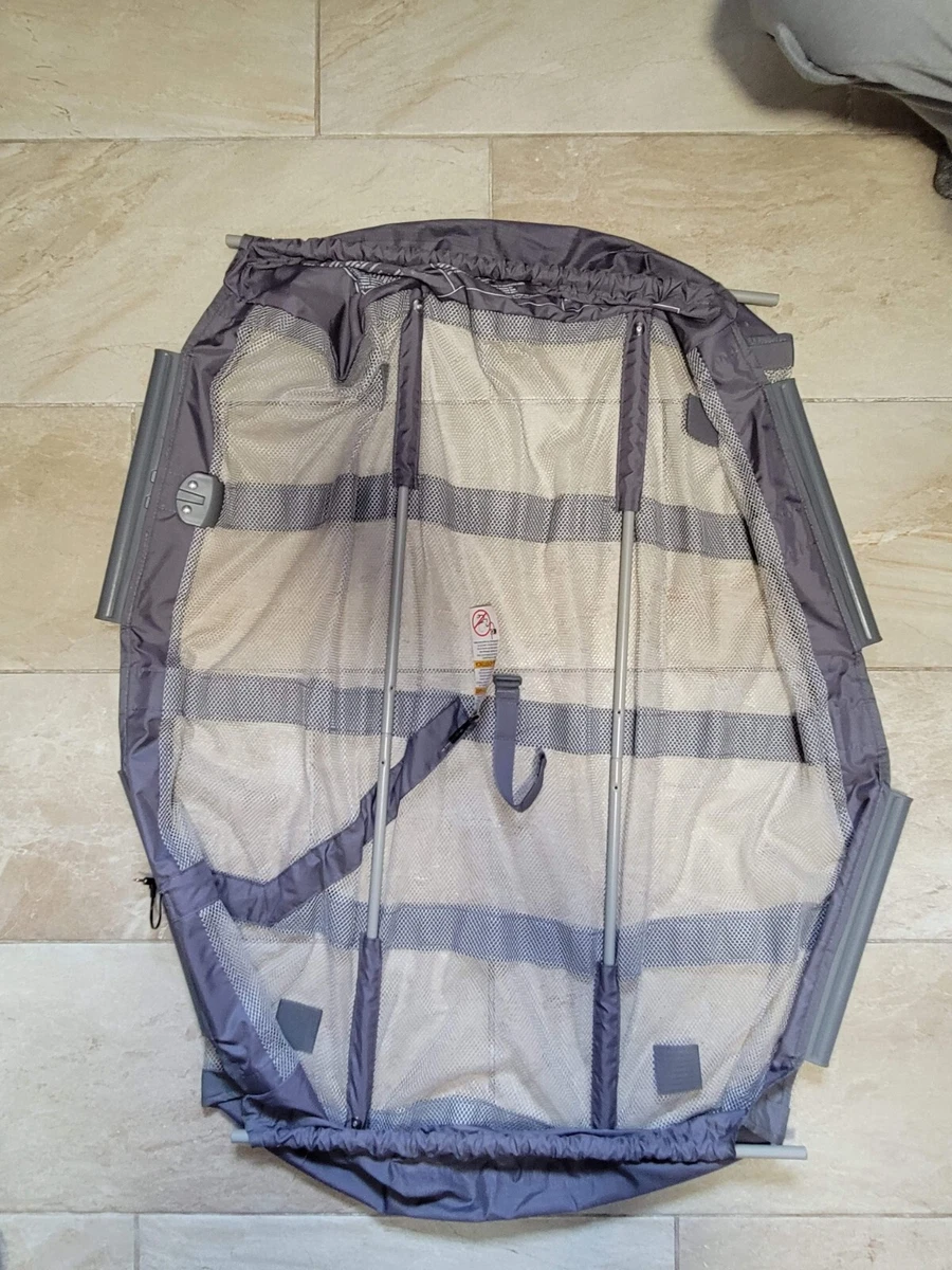 Graco Pack N Play Playyard Clip On Mesh Bassinet With Poles and Wire