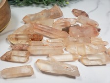 Quartz Points and pieces mostly points but not all intact crystals 1 POUND LOT X