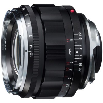 Voigtlander Nokton 50mm f/1.2 Aspherical VM Leica M Mount Lens