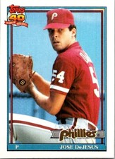 1991 Topps #232 Jose DeJesus