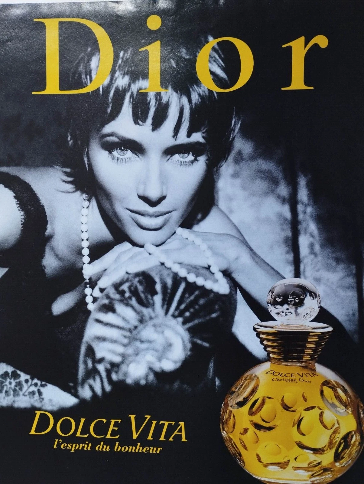Publicité ancienne imprimée Dior !! 