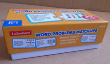 Lakeshore HH729 Word Problems Match-Ups 100 complete 