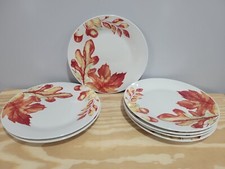 Royal Norfolk Autumn Leaves 10" Dinner Plates - Set of 3