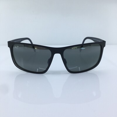NEW Maui Jim Wana Sunglasses 846-2M Brushed Matte Black