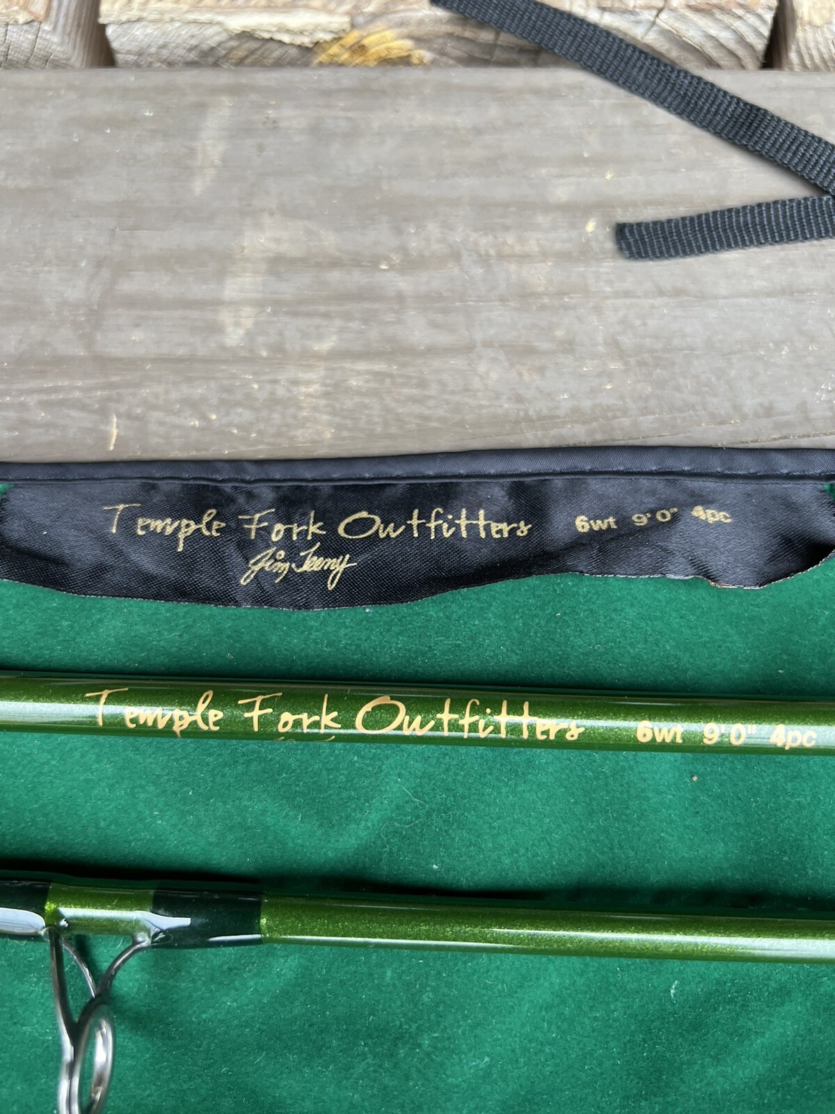 TFO Jim Teeny Fly Rod 9’ 6Wt 4pc W/ Rod Sock eBay