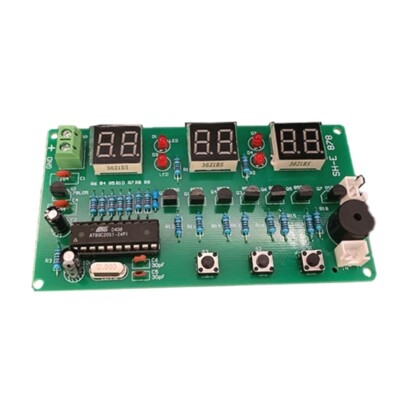 Diy Electronic Modules Component Digital LED Electronic Clock AT89C2051 DC5V-12V