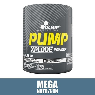 Olimp Nutrition Pump Xplode Powder 300g Preworkout Muscle Support Xplosive Cola