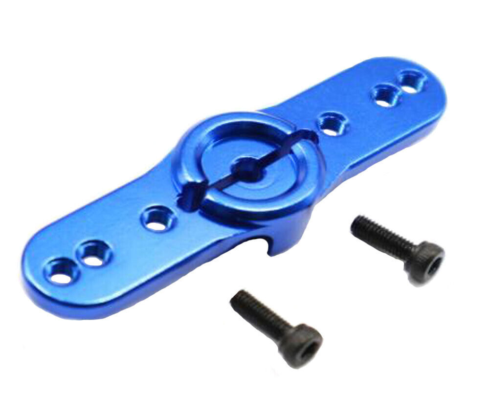 QUE-T Aluminum Steering Servo Arm For 1/5 RC Cars - Dual Side, 15T, With Screws - View #2