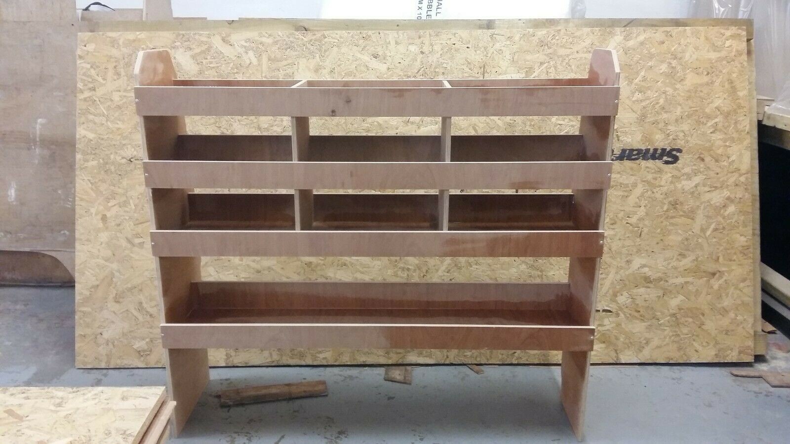 CITROEN BERLINGO 2019 DRIVER AND PASSENGER FLAT PACK SHELVING UNIT