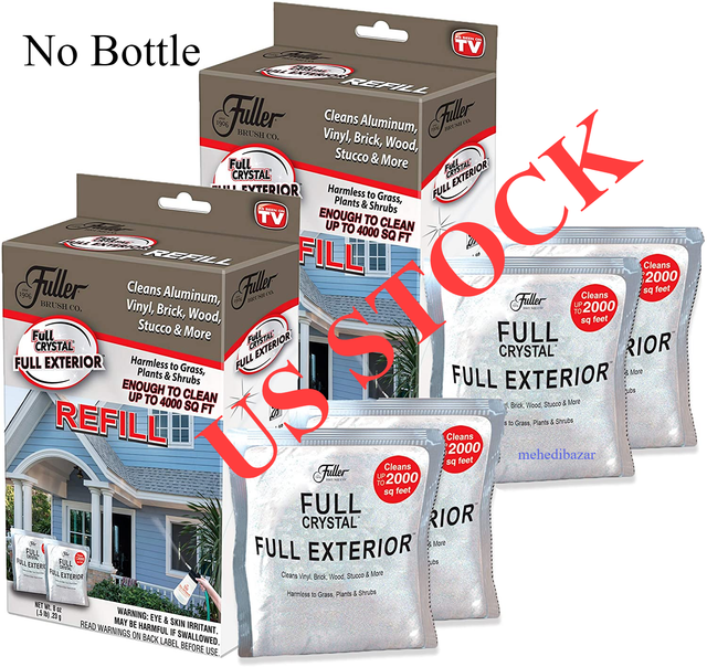 Fuller Brush Full Exterior Refill Kit 16 oz Crystal Powder Outdoor