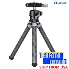 Leofoto MT-02C+LH-22 Mini Tabletop Tripod with Ball Head Black Rubber Feet