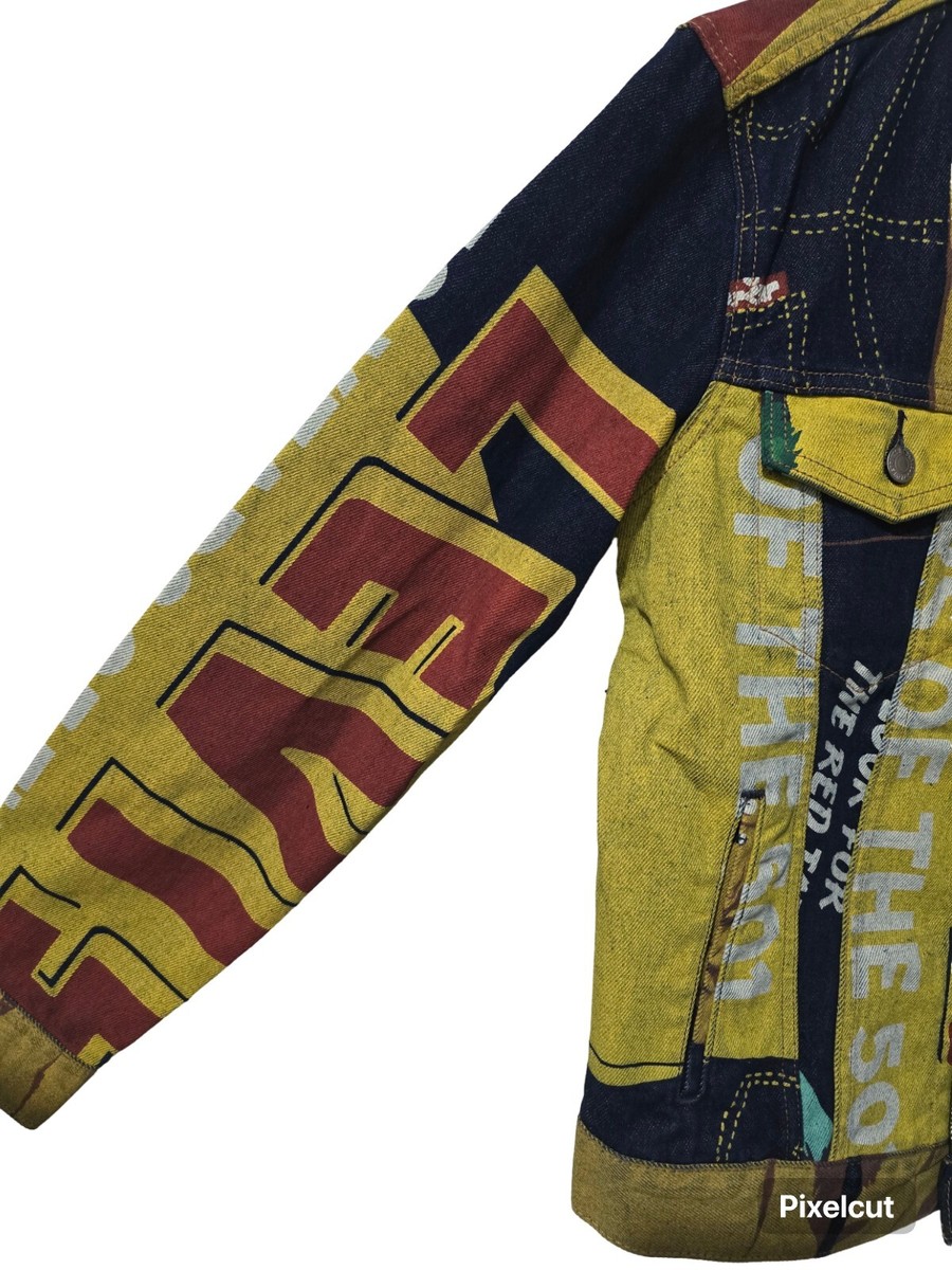 Levi's Jean Trucker Jacket 150th Anniversary Banner Print