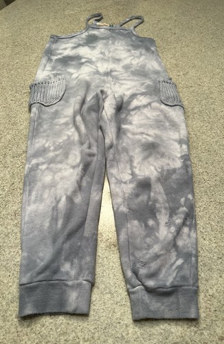 Vintage Havana Blue Tie-Dye One Piece Distressed Jumpsuit (L-14) - Picture 2 of 7