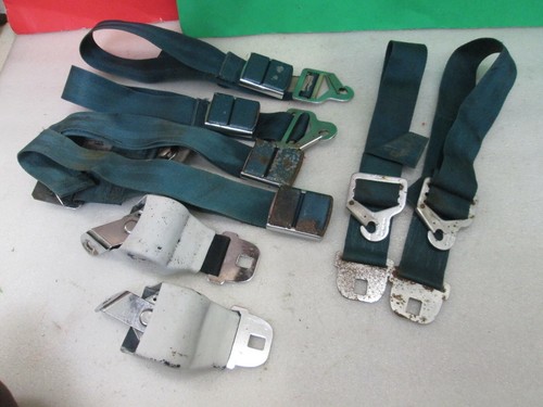 63 64 65 FORD/MERCURY CALIENTE SEAT BELTS *COMPLETE SET* - Picture 2 of 12