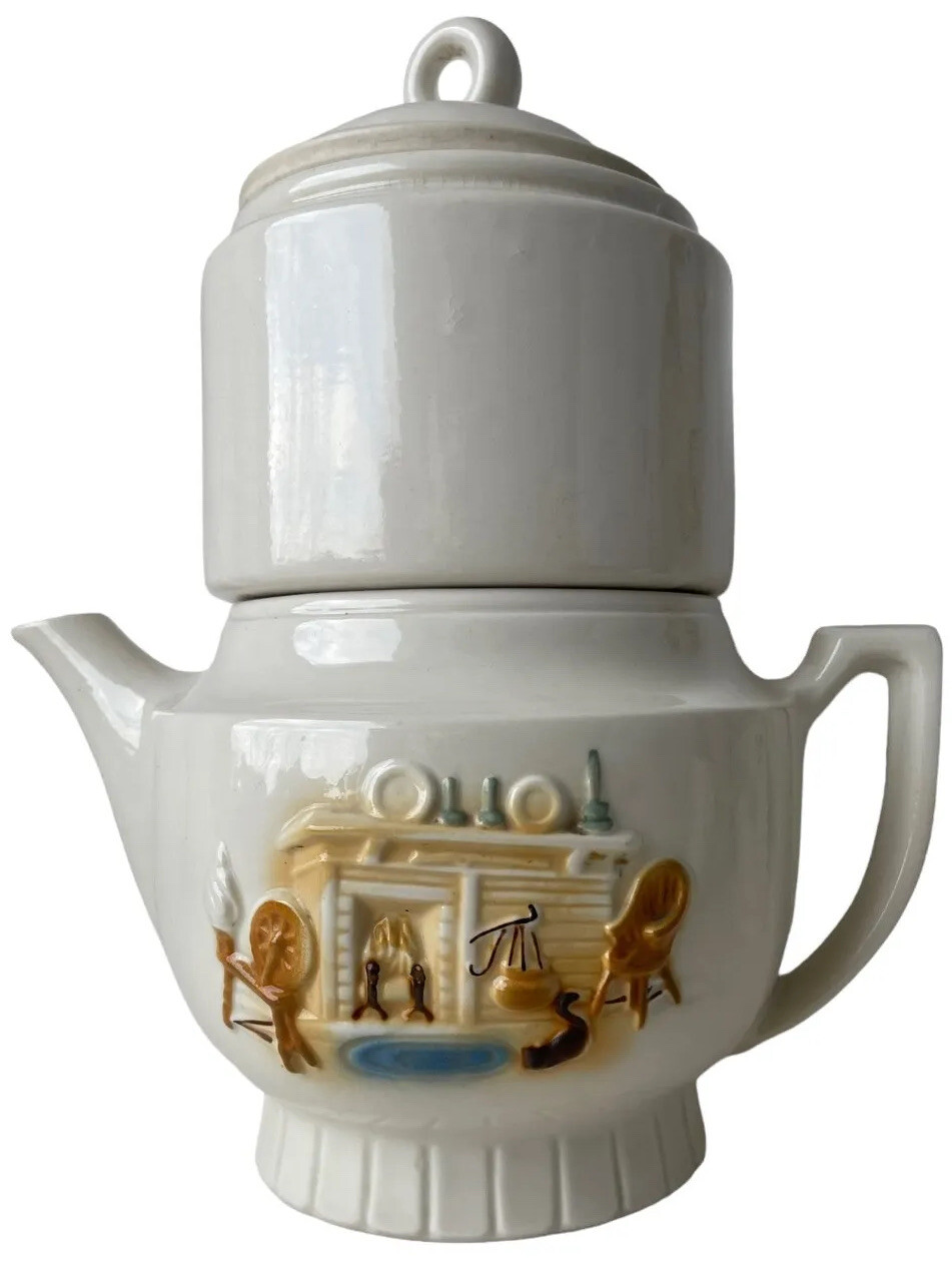 Mcm Drip Hot Water Tea Brewing White Fireplace
