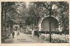 Postcard * Bad Elmen - lot in the Kurpark (AB) 20407