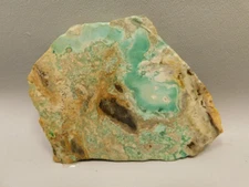 Lucin Variscite Unpolished Stone Slab Lapidary Rough Utah #O10