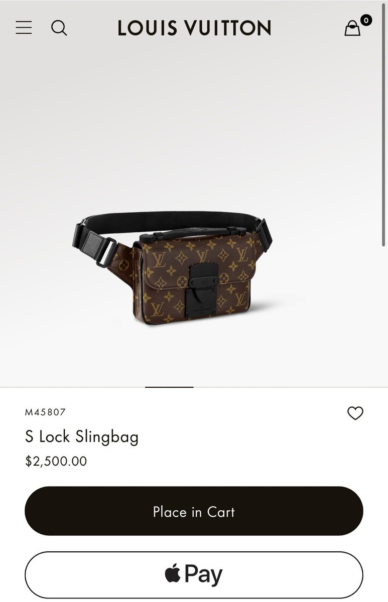バッグ・カバンその他 LOUIS VUITTON S Lock Sling bag Louis Vuitton S Lock Sling bag | eBay