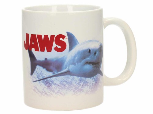 TASSE - JAWS - DER WEIßE HAI - BEACH CLOTHED - KAFFEEBECHER POT - NEU/OVP - Picture 2 of 4