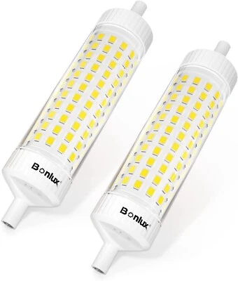 BONLUX pack 2 ampoules LED R7S 20W 118mm 3000K *NEUF*