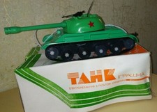 Electromechanical toy Tank New in box Vintage USSR