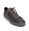 thumbnail 1  - FABI 9579 Gray Leather Lace-Up Zip-Up Fashion Sneakers Shoes 44 / US 11