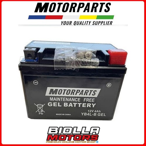 BATTERIA YUASA YB4L-B COMPATIBILE CON APRILIA SCARABEO - 50 CC - Foto 4