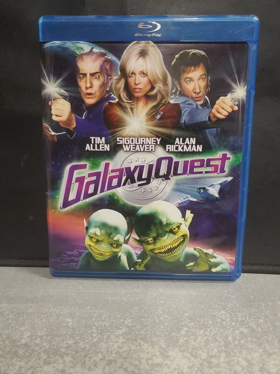 Galaxy Quest Blu-ray Tim Allen Sigourney Weaver Alan Rickman Very