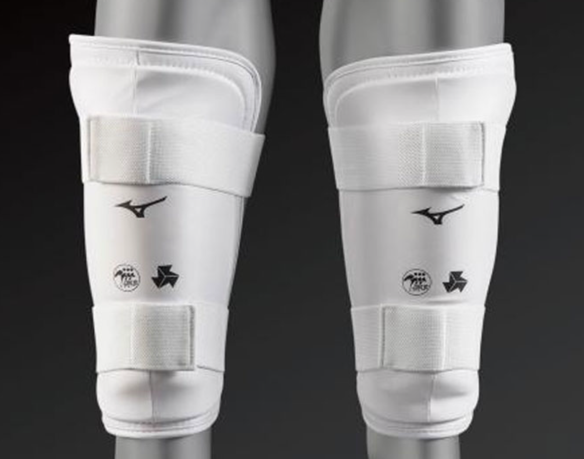 Mizuno Japan Karate Protector Shin Guard Supporter 23JHA251 Size:M