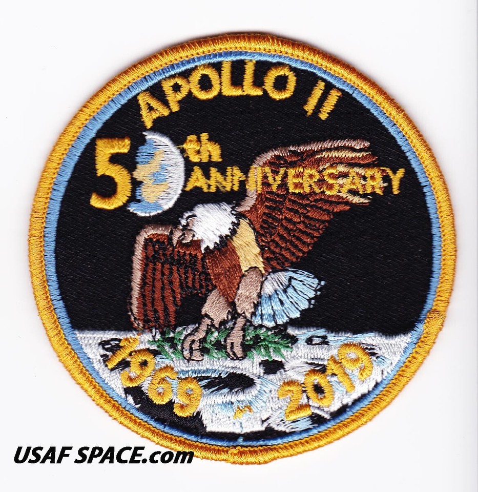 ORIGINAL AB Emblem - APOLLO 11 - 50th Anniversary - 1969-2019 - NASA ...