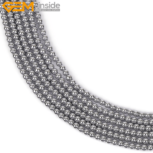 2mm 3mm 4mm Natural Gemstones Round Tiny Small Spacer Beads Jewelry Making 15" - Picture 190 of 237