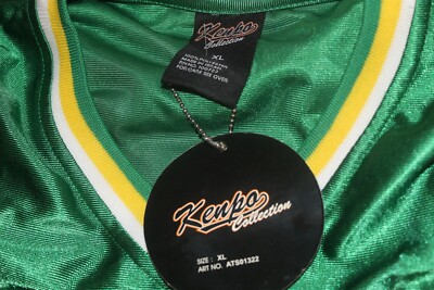 BROOKLYN NETS GREEN #8 JERSEY KENPO COLLECTION SPORTSWEAR. GOOD