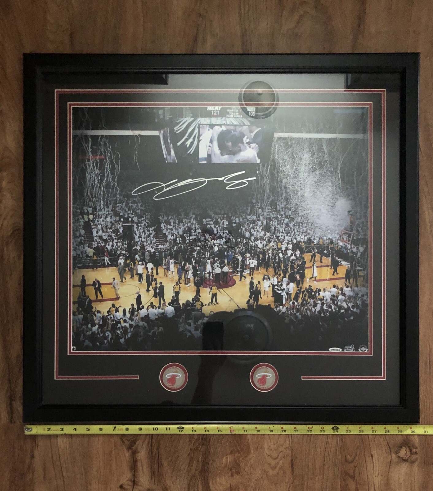 LeBron James Autographed Signed Photo UDA Framed 
