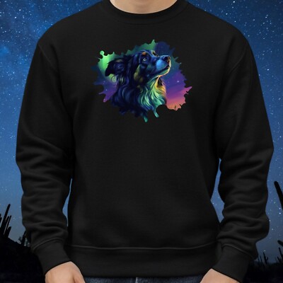 Schäferhund NordlichtSweatshirt Kuschelig und Perfekt für jeden Anlass S bis 4XL