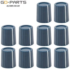 Marconi Style Pointer Knob For Guitar AMP Effect Pedal Mixer 6.4mm Brass Insert