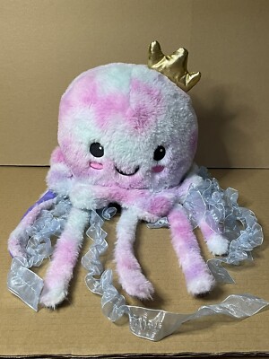 2 Scoops Jellyfish Plush Royalty Crown Blue Pink Tie Dye 2019