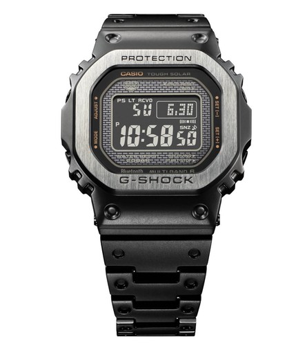 New Casio G-Shock Full Metal Black IP LTD Watch GMWB5000MB-1 | eBay