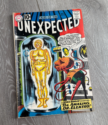 #ad Tales of the Unexpected #66 The Amazing Dr. Elektro DC Comics 1961 $13.00