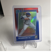 Panini 2021 Donruss Optic Rated Rookie Alejandro Kirk #63 RWB Prizm /199