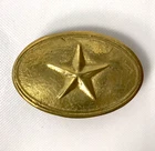 Confederate Texas "Lone Star" Belt Buckle