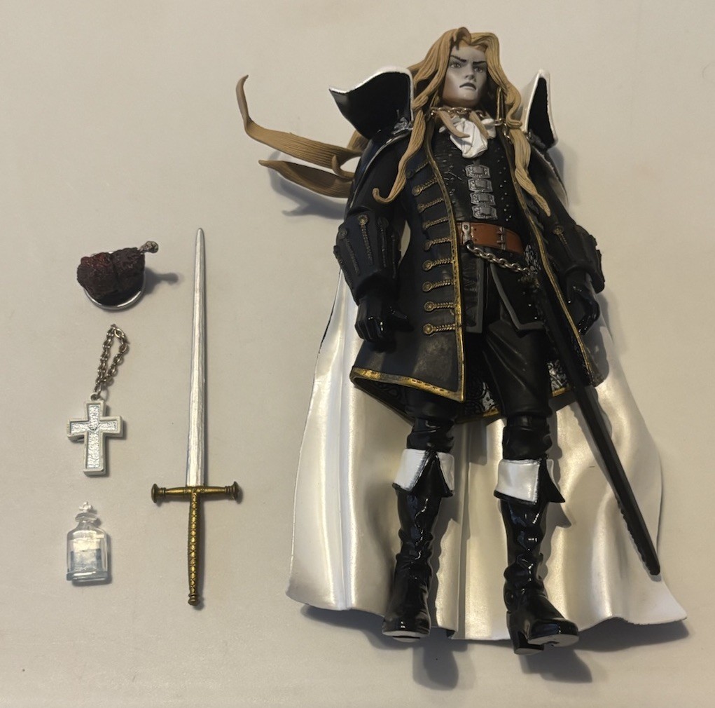NECA Player Select Castlevania Series 1 - Alucard Complete 7