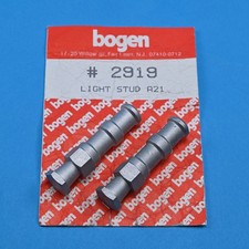 Bogen 2919  2pcs  Mole Richardson to Super Clamp  Hex Snap-in Pin Adapter