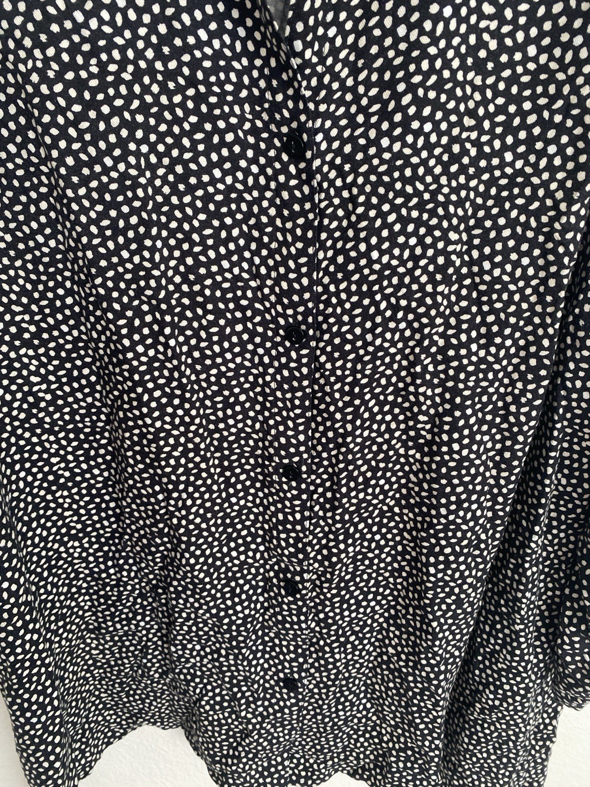 Westbound Gray Asymmetrical Button Down Shirt Sz1X - image 2