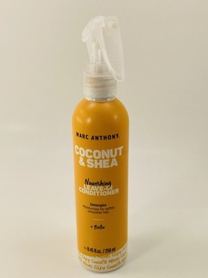 Marc Anthony Coconut & Shea Leave In Conditioner Spray 8.45oz Detangler Biotin
