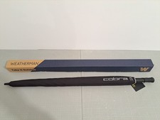 Cobra x Weatherman DarkSpeed Tour Golf Umbrella Black Puma 909745 01 New